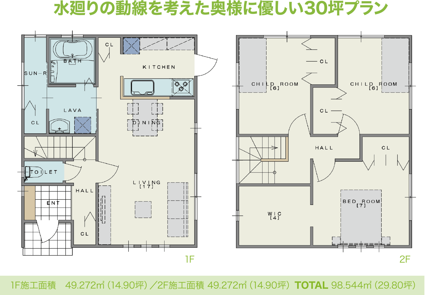 28坪プラン 間取り